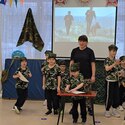 Торжественно поздравляем!